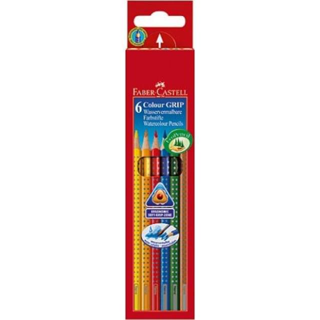 Faber Castell Grip Farbstifte 6er