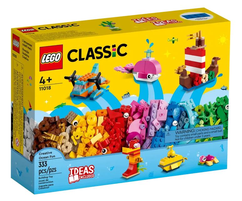 LEGO Classic Kreativer Meeresspass 11018