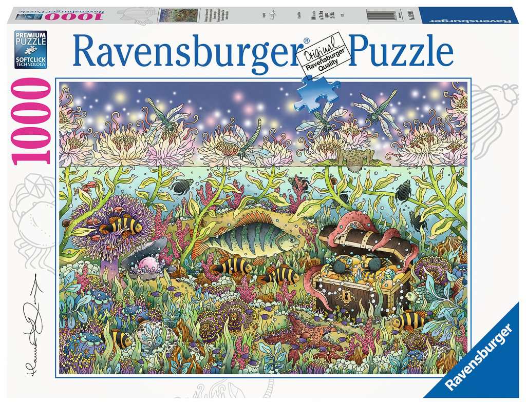 Puzzle 1000 Teile Dämmerung im Unterwasserreich  15.988