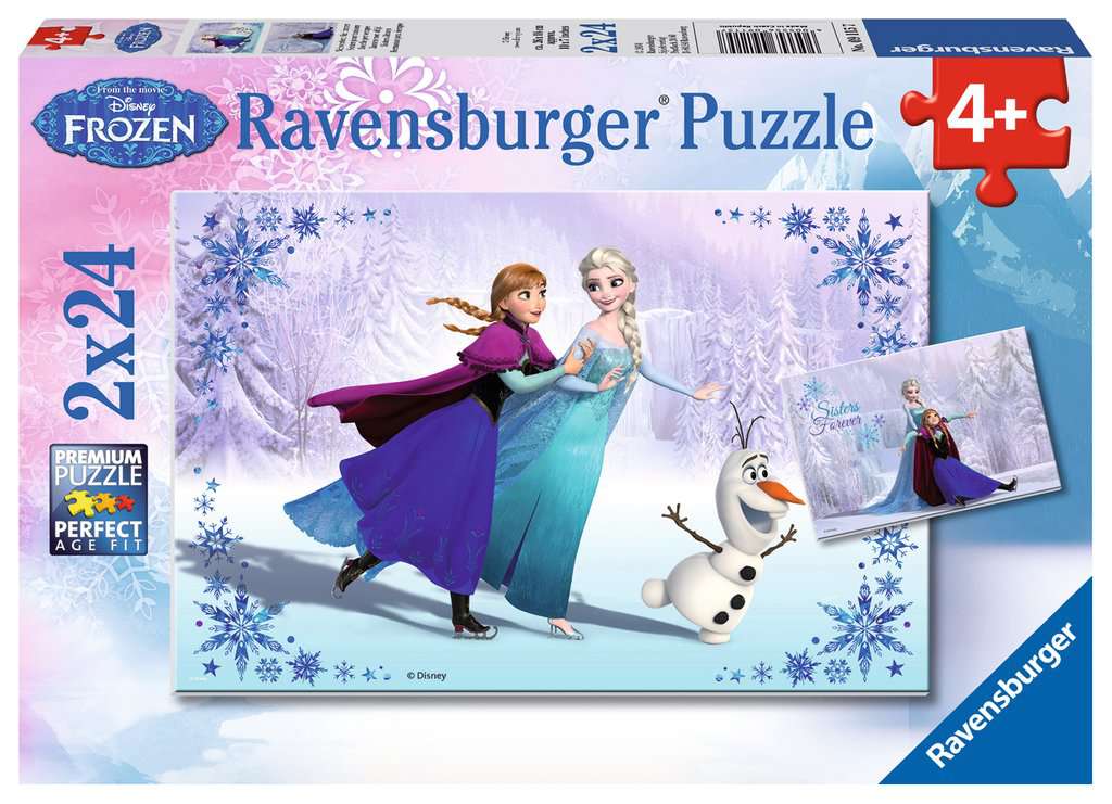 Puzzle Schwestern für immer 2x24 Teile 09.115