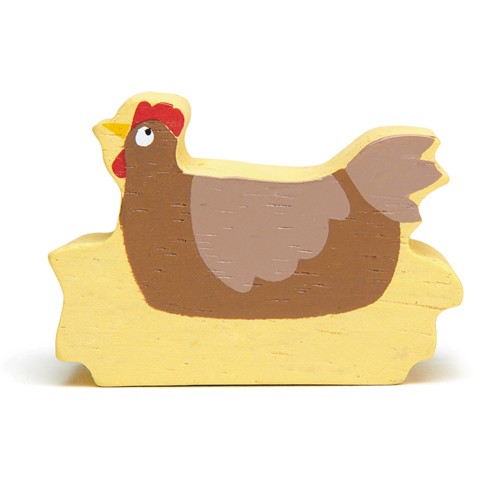 Tender Leaf Toys Holztier Huhn