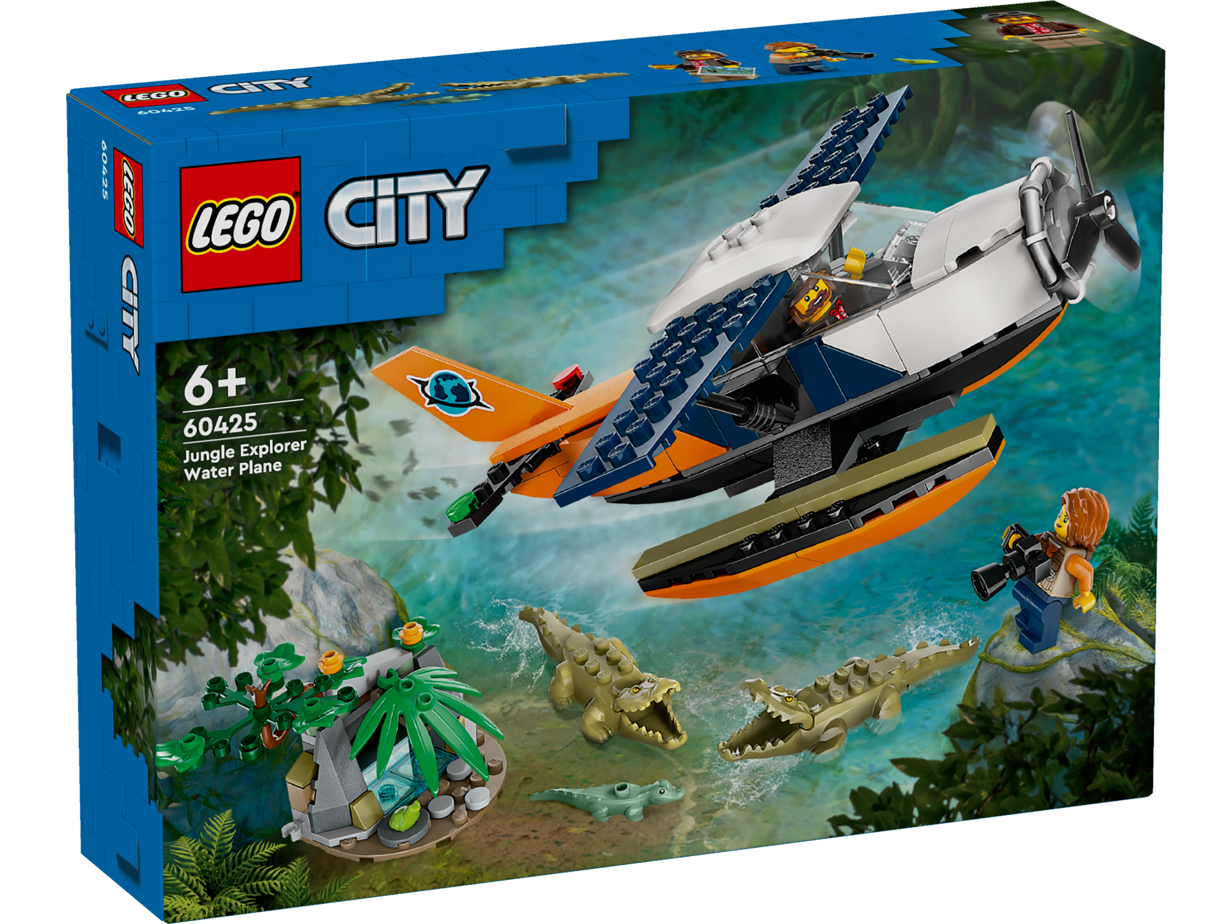 LEGO  City Dschungelforscher - Wasserflugzeug 60425