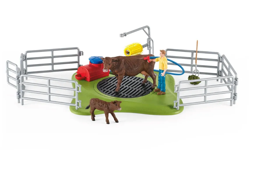 Schleich Farm World Kuh Waschstation 42529