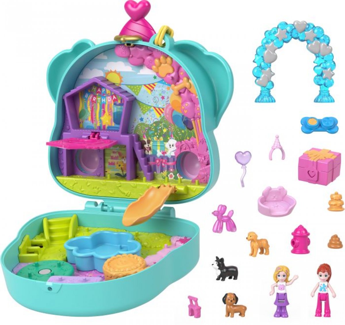 Polly Pocket Doggy Birthday Bash