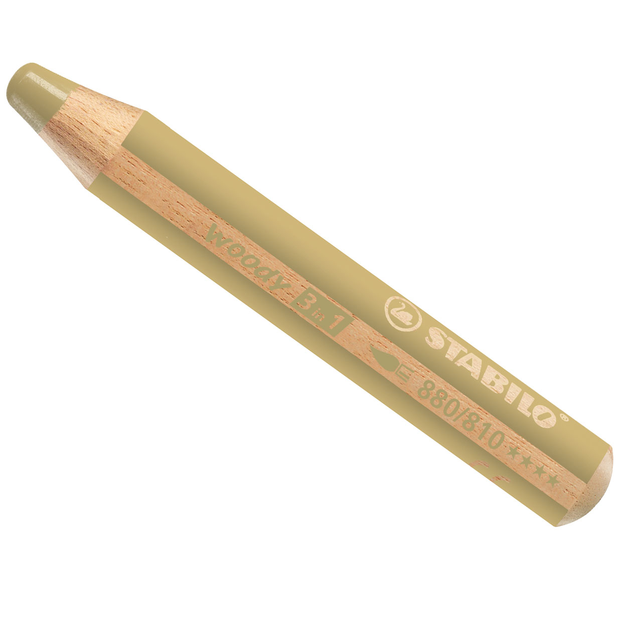 Stabilo Woody 3in1 Malstift gold