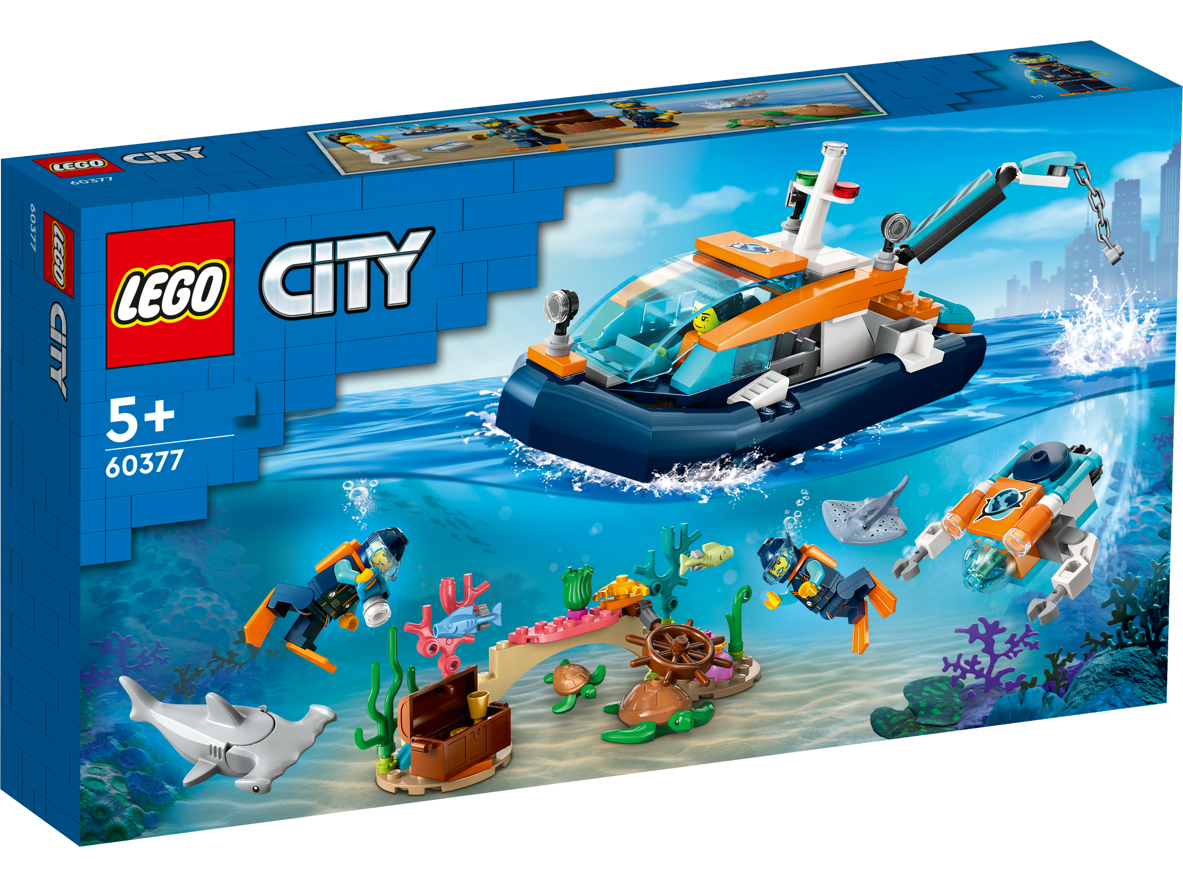 LEGO City Meeresforscher-Boot 60377