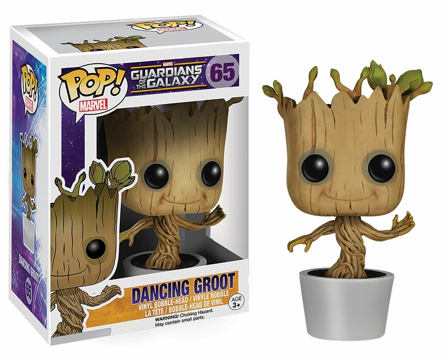 POP Marvel GOTG Dancing Groot Bobble-Head