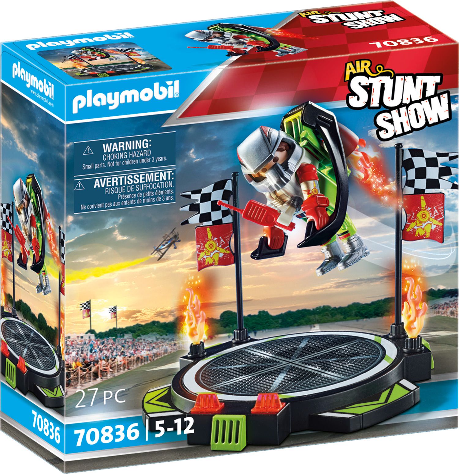 PLAYMOBIL Stuntshow Jetpack - Flieger 70836