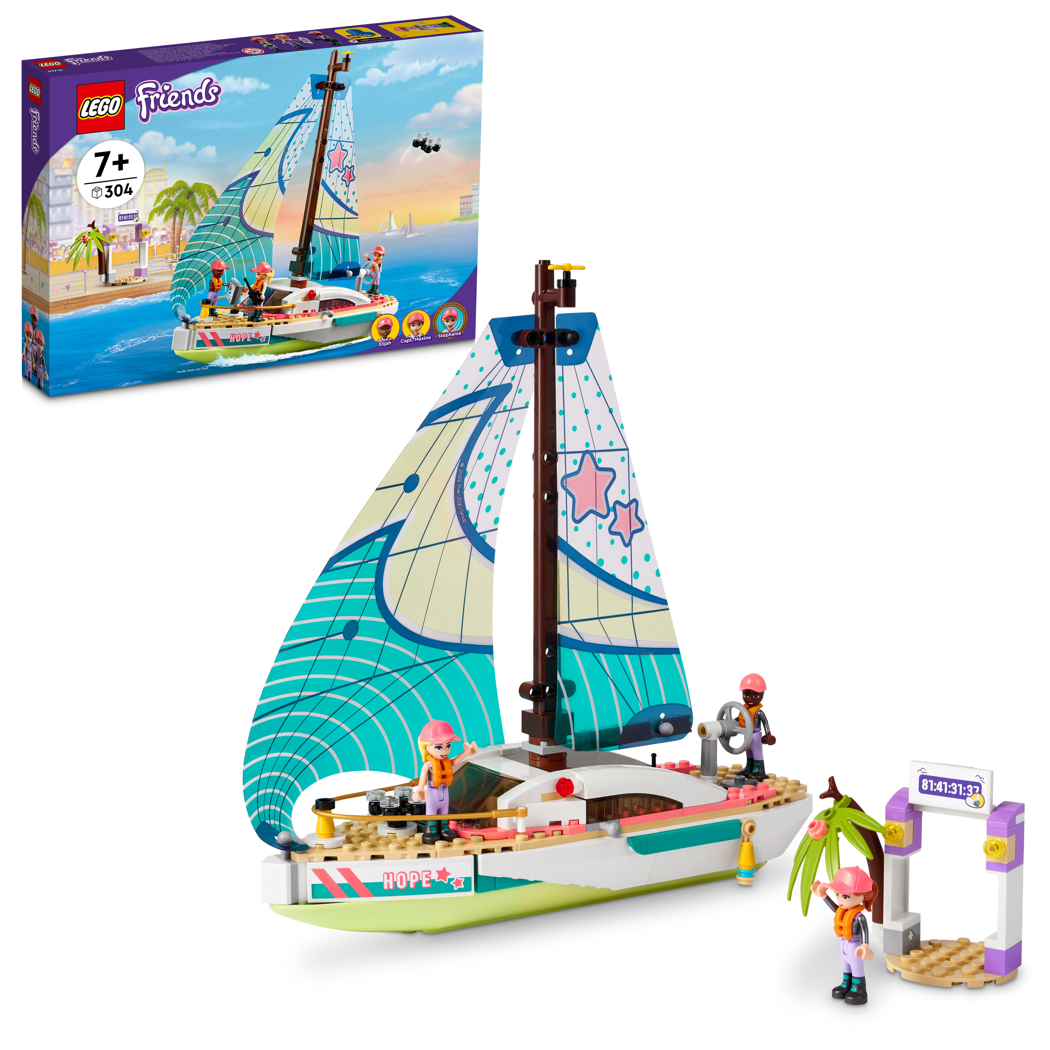 LEGO Friends Stephanies Segelabenteuer 41716