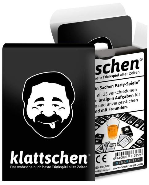 Denkriesen-Trinkspiel klattschen- Das wahrscheinlich beste Trinkspiel aller Zeiten