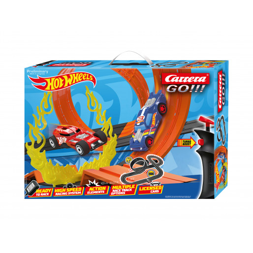 CARRERA GO!!! - Hot Wheels 4,9m