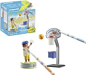 PLAYMOBIL Color Skater mit Basketball 71516