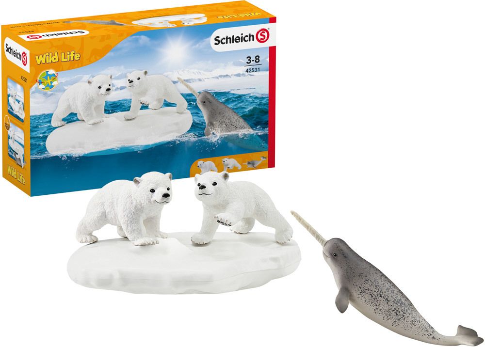 Schleich Eisbären-Rutschpartie 42531