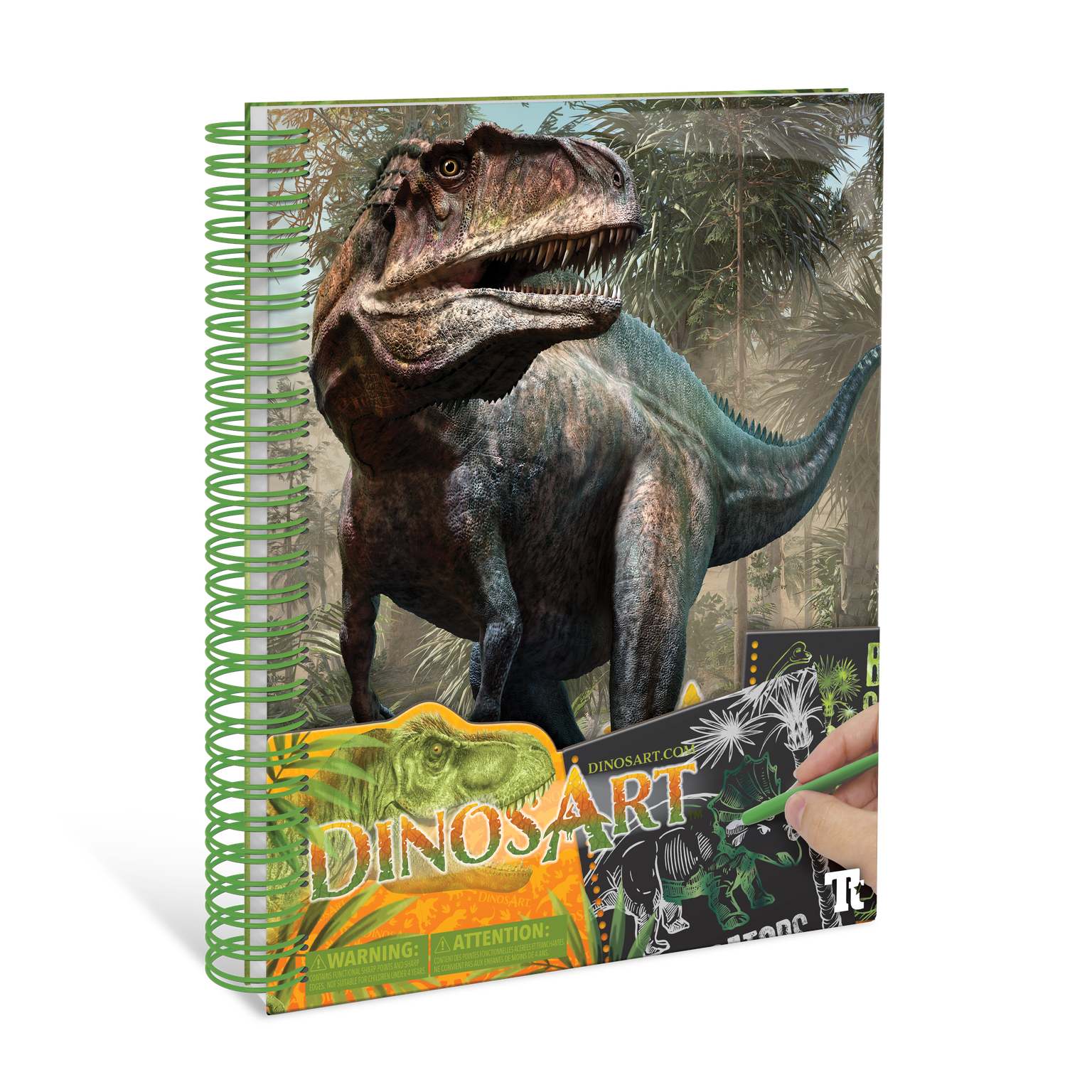 Dinosart Creative Book Scratch