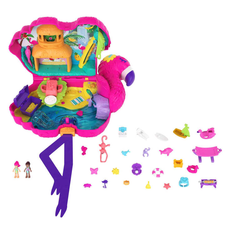 Polly Pocket Flamingo-Party Spielset