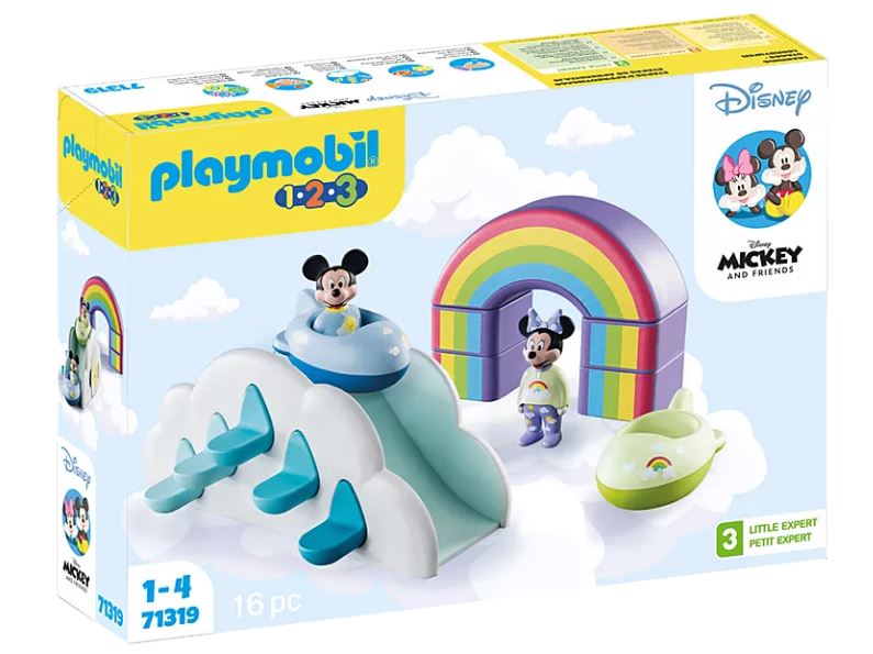 PLAYMOBIL 1.2.3 Disney: Mickys & Minnies Wolkenhaus 71319