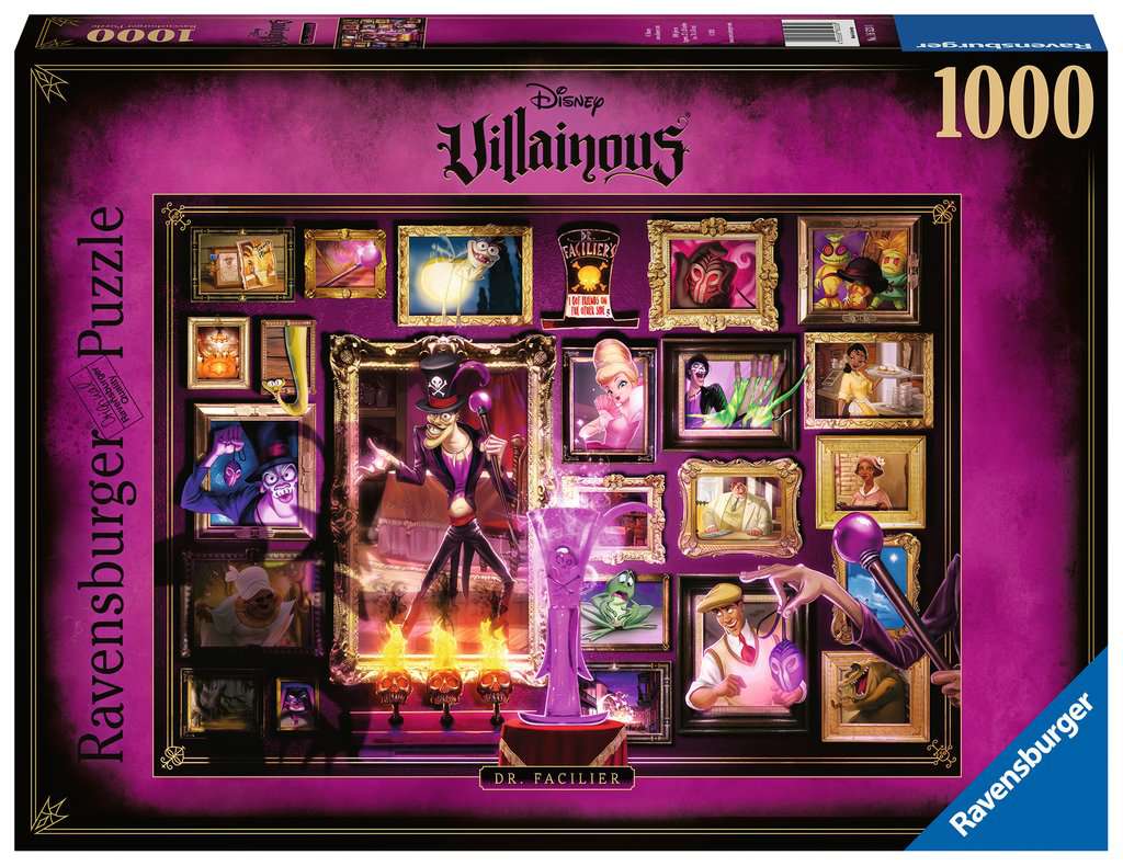 Puzzle 1000 Teile Villainous: Dr. Facilier 16.523