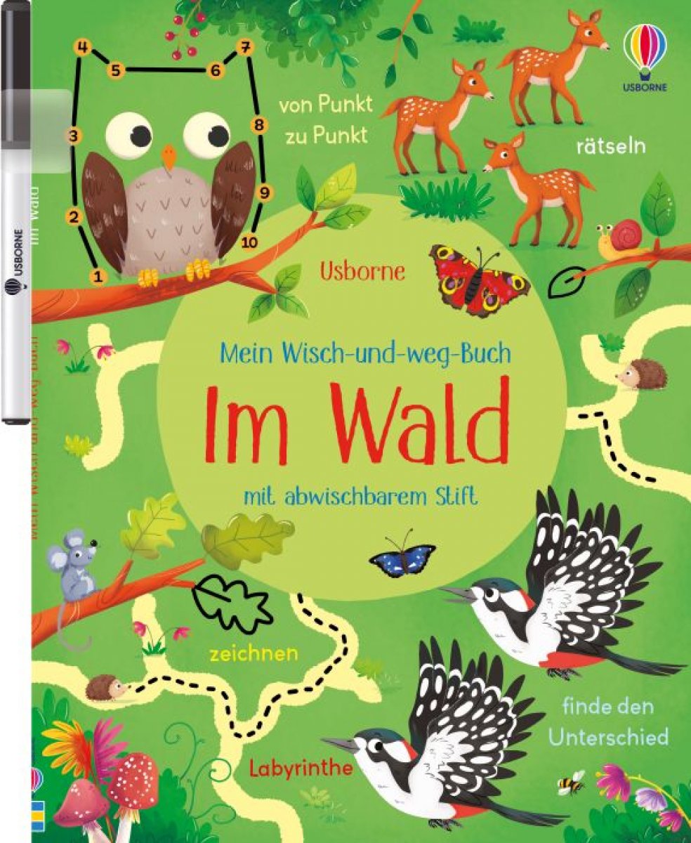 Mein Wisch-und-Weg-Buch: Im Wald