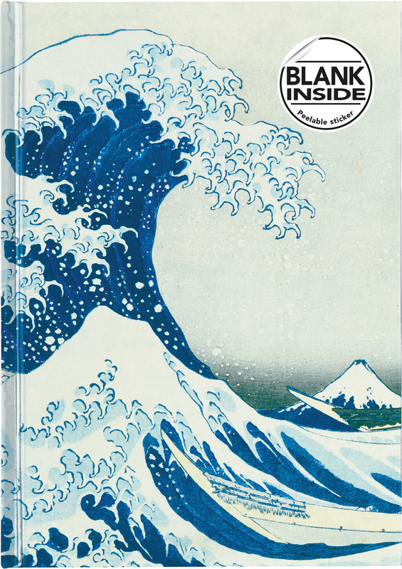 FLAME TREE Notizbuch A5 The Great Wave