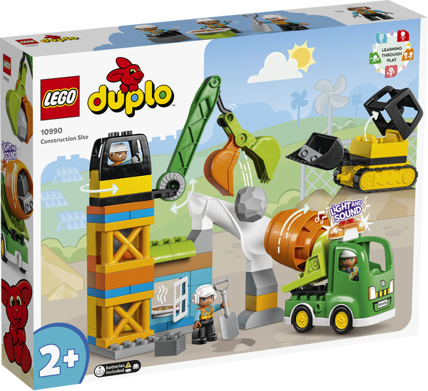 LEGO DUPLO Baustelle mit Baufahrzeugen 10990