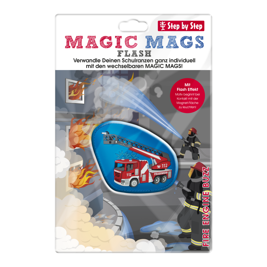 Step by Step Magic Mags Flash Fire Engine Buzz