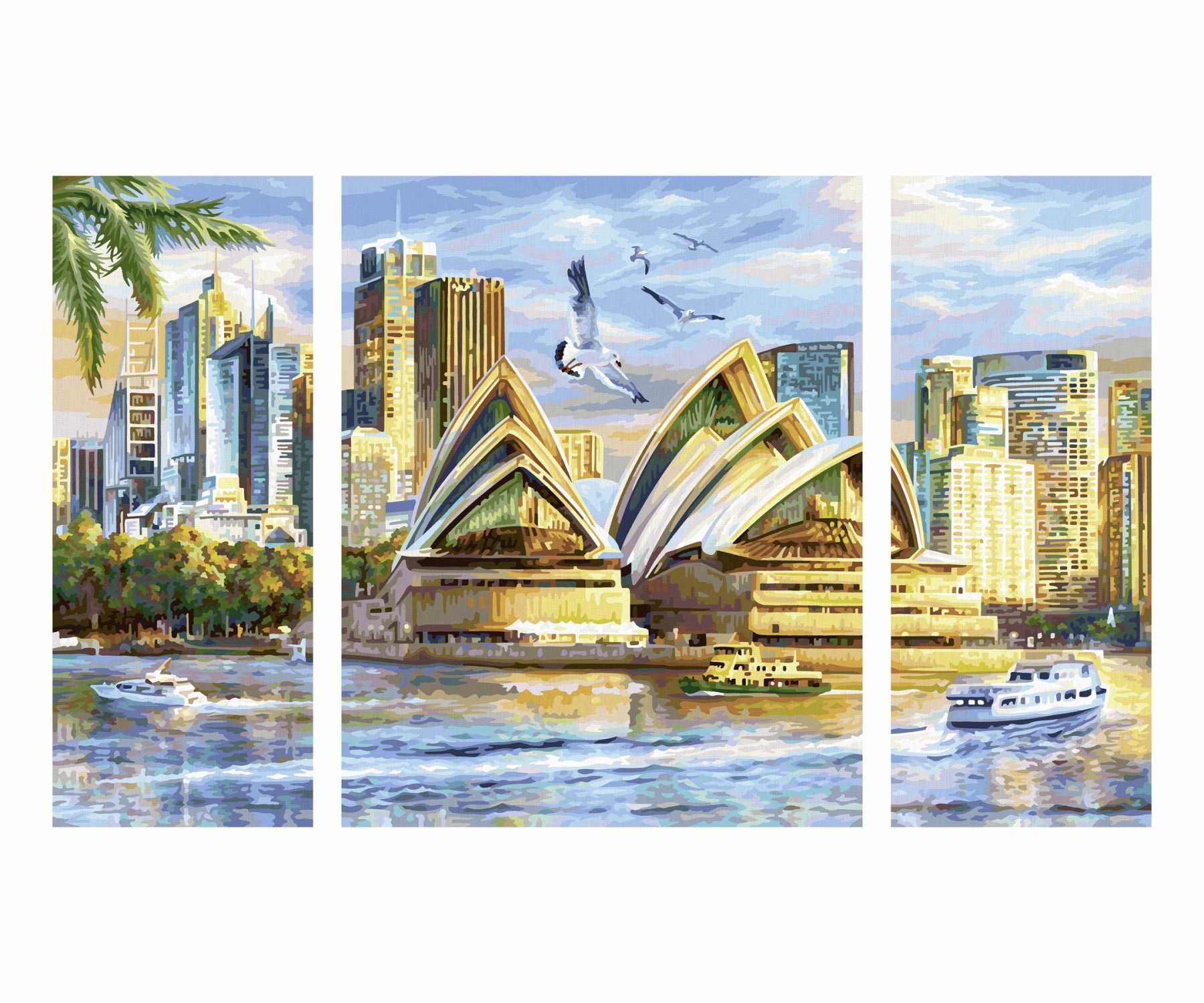 Schipper Sydney Triptychon 50x80cm