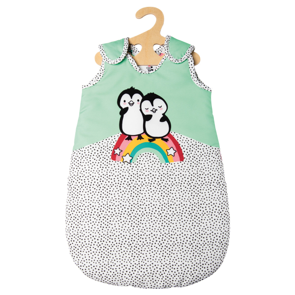 Heless Schlafsack Pinguin Pünktchen Gr. 28-35cm