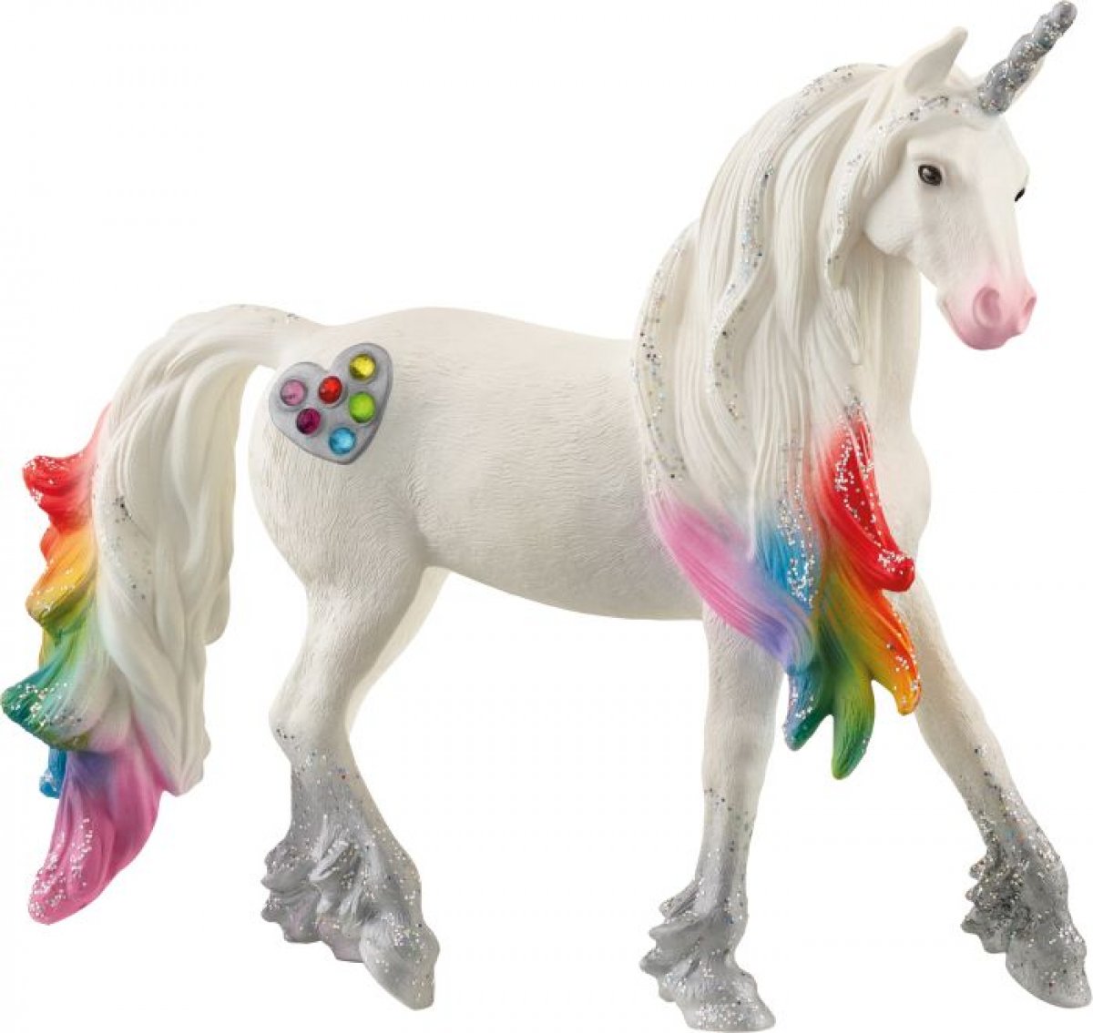 Schleich Regenbogeneinhorn Hengst 70725