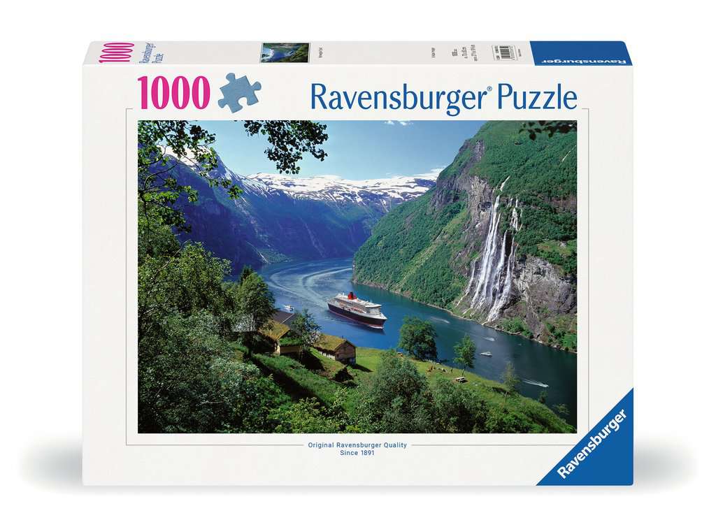 Ravensburger Puzzle 1000 Teile Norwegischer Fjord 00.475