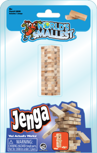 Smallest Jenga