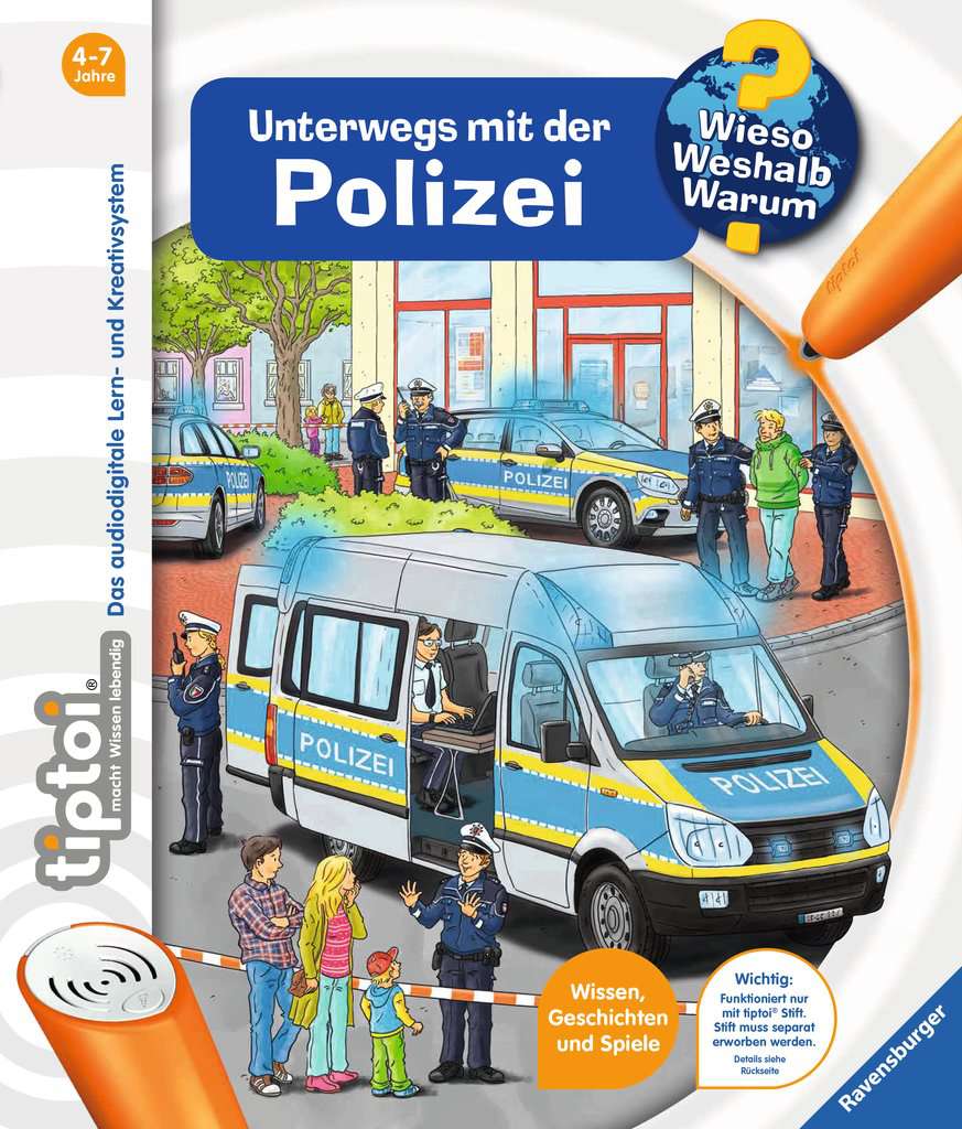 TipToi Unterwegs mit der Polizei 32.922