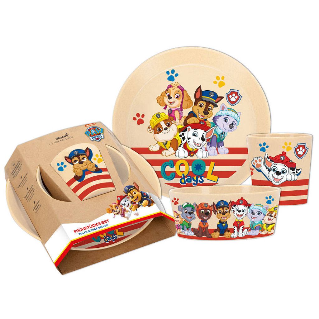 Paw Patrol Kindergeschirr sand