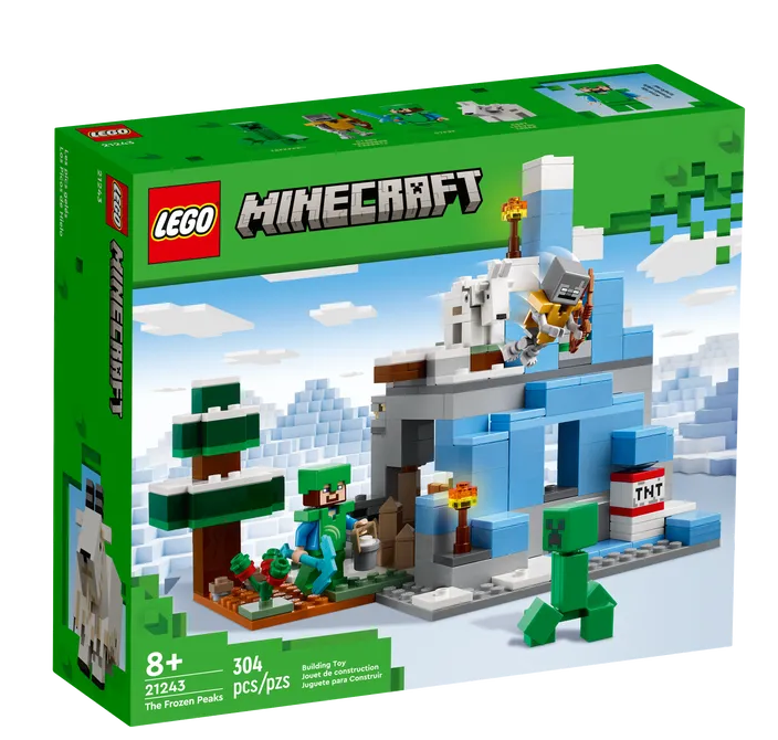 LEGO Minecraft Die Vereisten Gipfel 21243