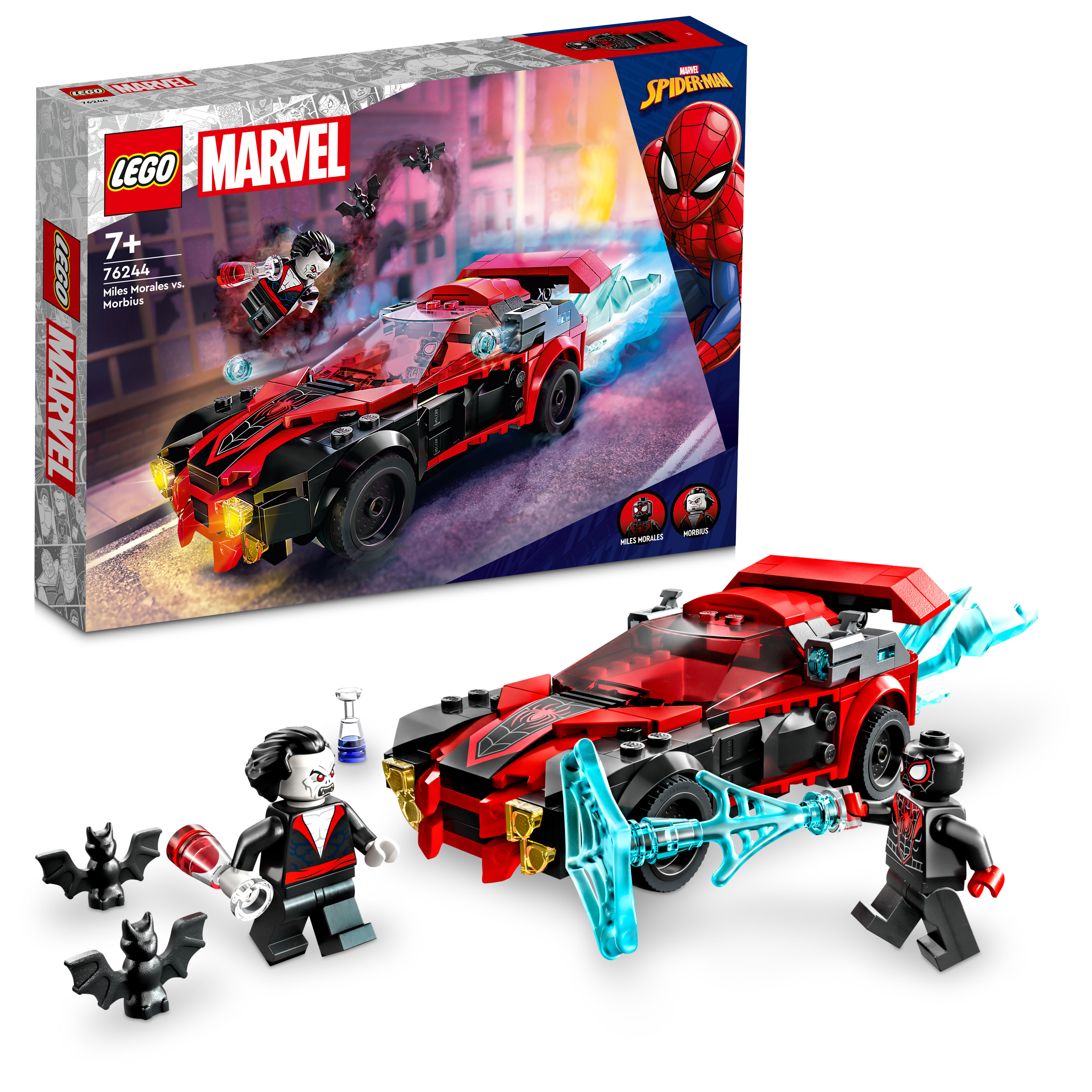 LEGO Marvel Super Heroes™ Miles Morales vs. Morbius 76244