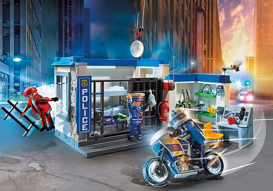 PLAYMOBIL   Polizei: Flucht aus dem Gefängnis 70568