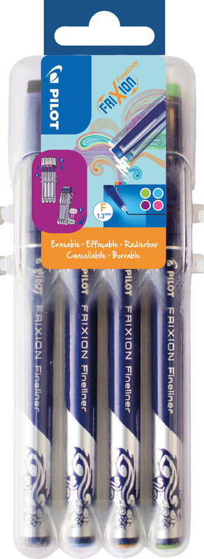 FriXion Fineliner 4er Etui Fancy