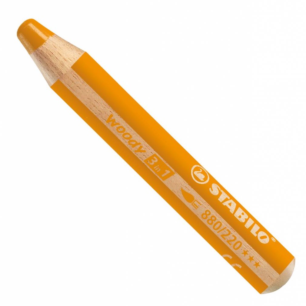 Stabilo Woody 3in1 Malstift orange