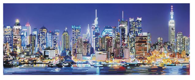 Diamond Painting Skyline