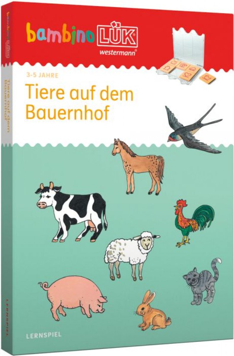 bambino LÜK-Set Tiere auf dem Bauernhof