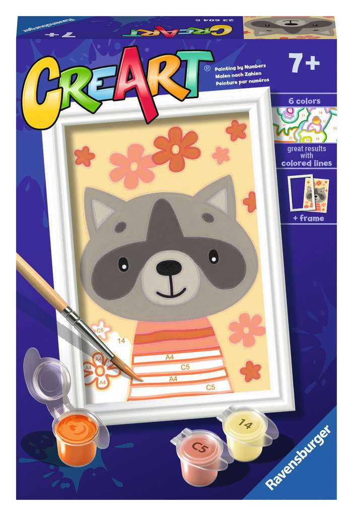 Creart Lovely Racoon 8,5x12cm 23.604