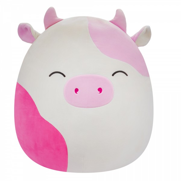 Squishmallow Caedyn Kuh 40cm Pink gepunktet