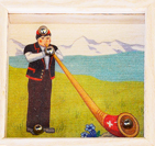 Swiss-Geduldspiele  aus Holz Alphorn