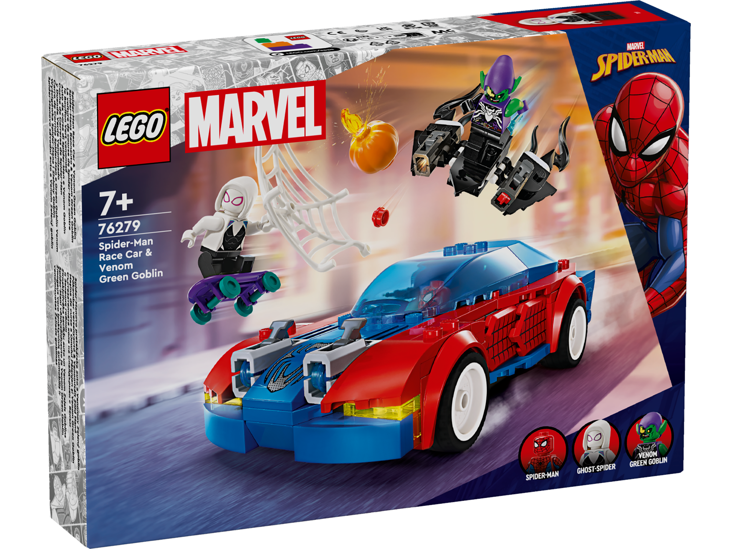 LEGO Marvel Super Heroes Spider-Mans Rennauto 76279