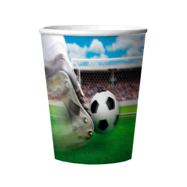 Trinkbecher Fussball 3D 4 Stück