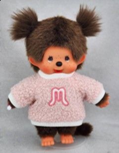 Monchhichi Fluffy Sweater Girl 20cm