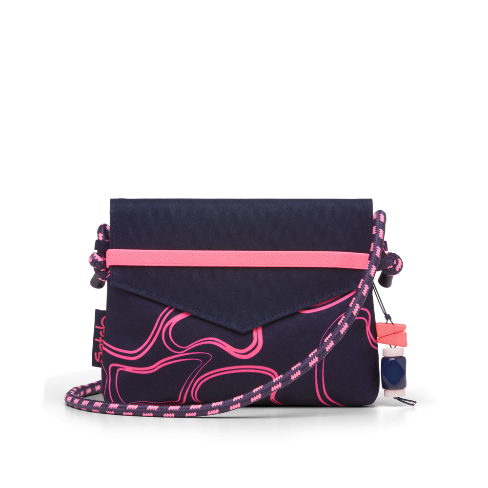 Satch Clutch Pink Supreme mit Kordel