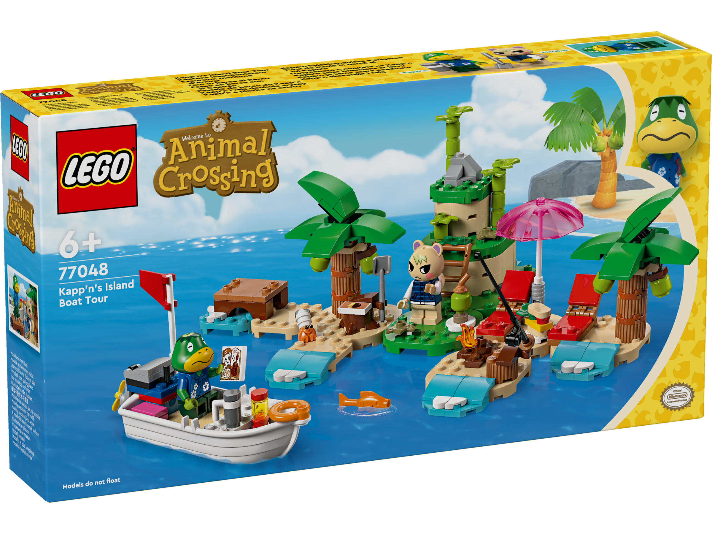 LEGO Animal Crossing™ Käptens Insel-Bootstour 77048