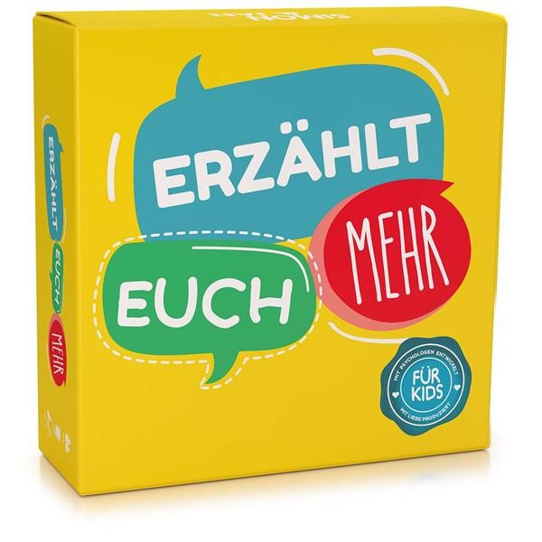 Erzählt euch mehr für Kids Gesellschaftsspiel