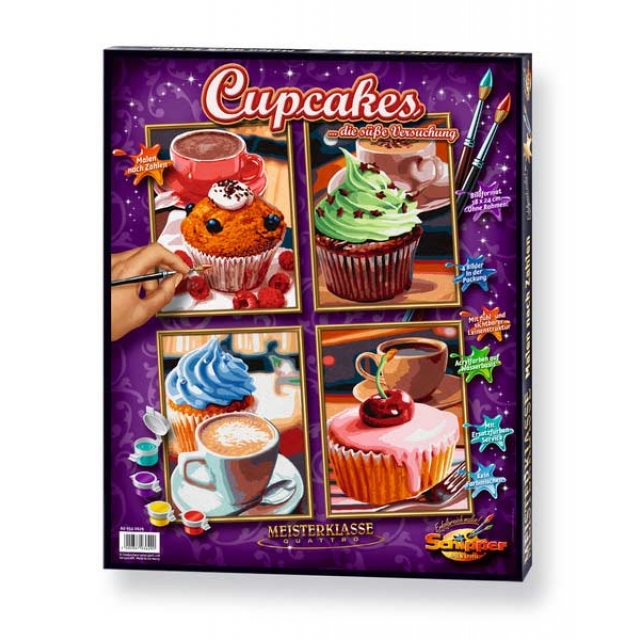 Schipper Cupcakes Quattro 18x24cm