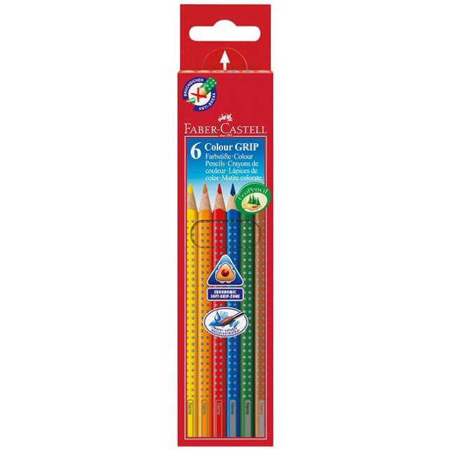 Faber Castell Colour Grip 6er